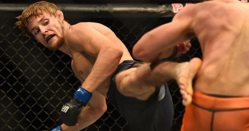 Ouch! UFC star Bryce Mitchell reveals he tore his scrotum in half while using a drill