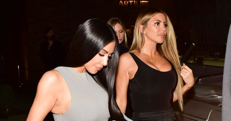 Kim Kardashian spotted 'picking wedgies' with bestie Larsa Pippen on Miami trip