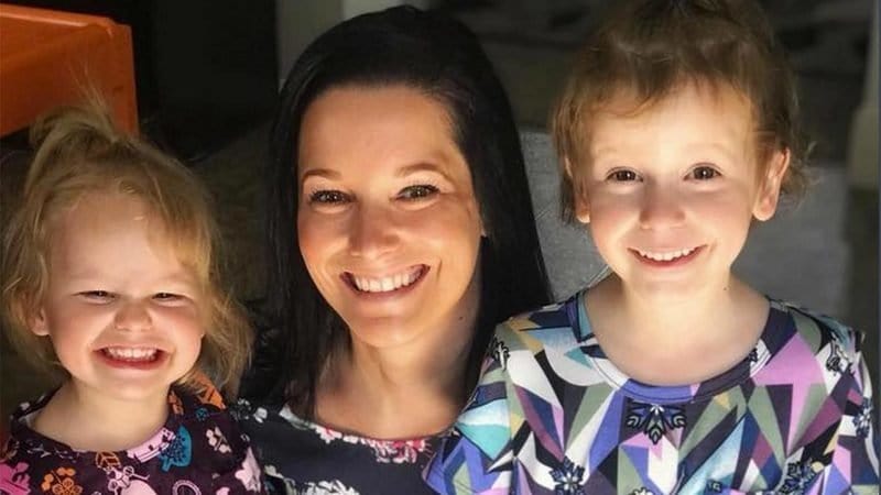 Shanann with her two children, Bella and Celeste (Source: Change.org)