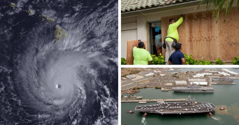 Hawaii braces for monster Hurricane Lane, as US Navy submarines leave port
