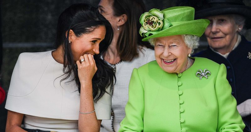 The Queen plans to 'rebrand and modernize' the royal family and sees Meghan Markle as a 'positive' addition