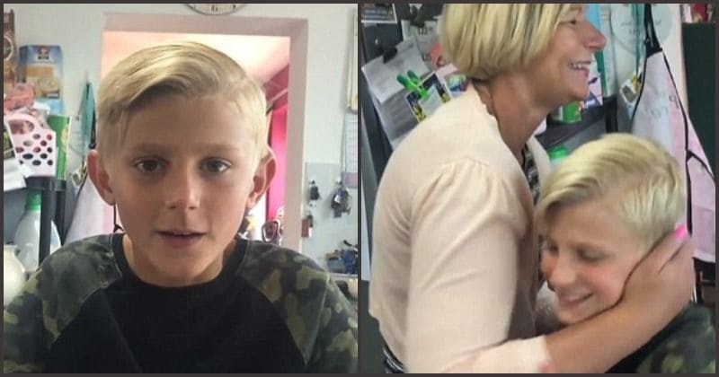 Ten-year-old pays touching video tribute to his mother, who is living with incurable cancer