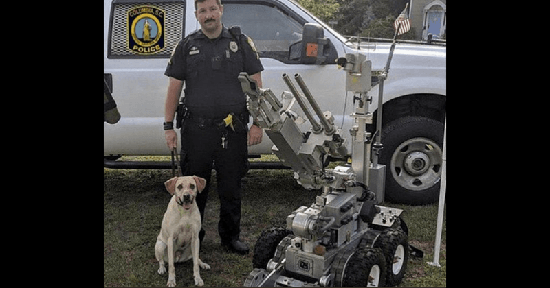 Police dog dies after officer leaves it in hot car for more than SIX hours, cop who left dog not charged