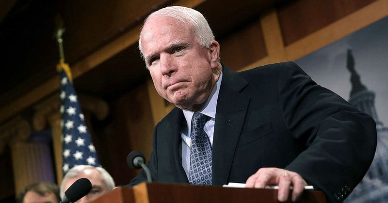 US senator John McCain passes away at the age of 81