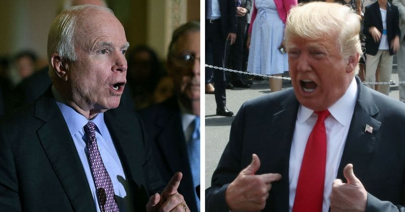 McCain vs Trump: A relationship so tense that one of McCain's final wishes was that POTUS not attend his funeral