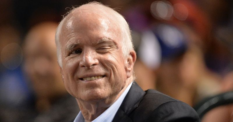 "Do not despair," John McCain's last message for Americans on "present difficulties"
