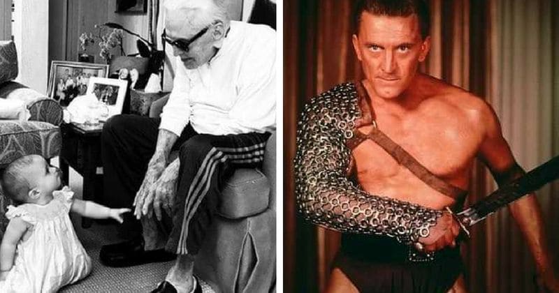 Michael Douglas' son Cameron shares adorable photo of 101-year-old Kirk Douglas playing with great-granddaughter