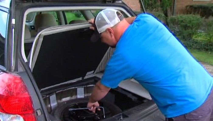 John Hadyniak pulled over to help the woman and saw a man lurking in the grass (Source: WXYZ/CNN)