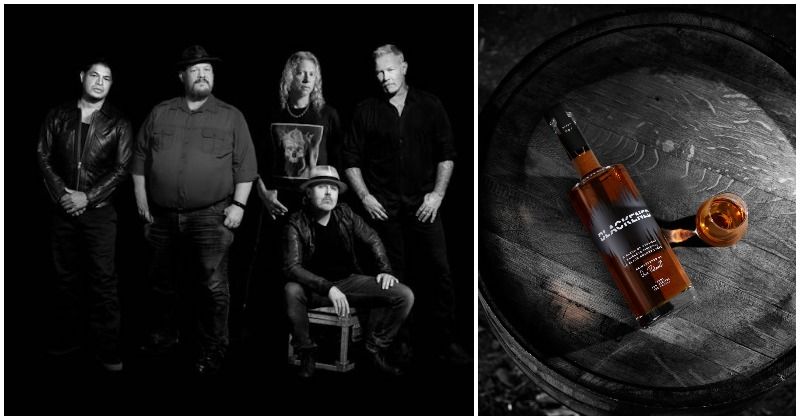 Metallica launches 'Blackened', their own line of American whiskey