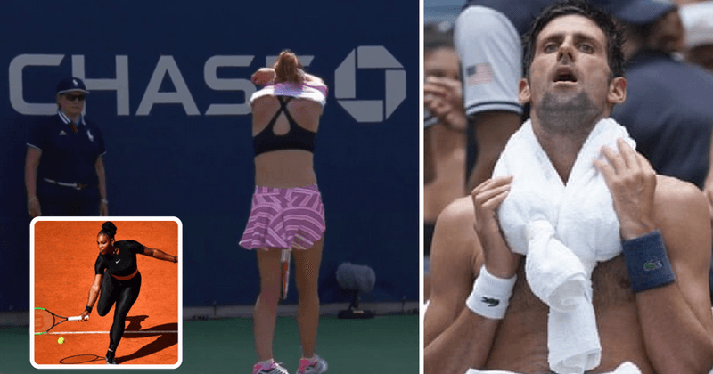 US Open: Outrage as woman tennis star penalised for taking top off during match, officials issue public apology