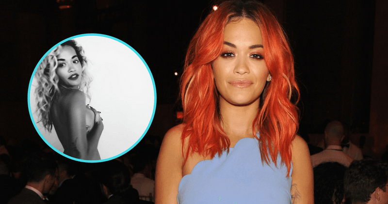 Rita Ora leaves little to the imagination as she sizzles in topless photos on social media