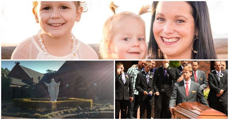 Murdered Shanann Watts and her two young daughters laid to rest in emotional funeral