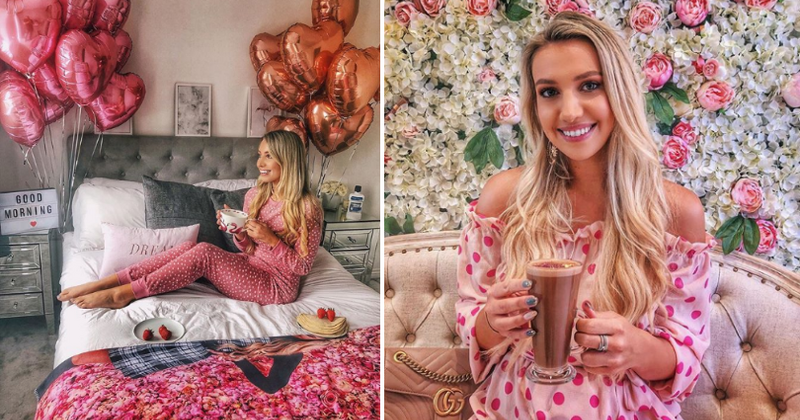 Lifestyle blogger received death threats for posting her "perfect morning" picture on social media