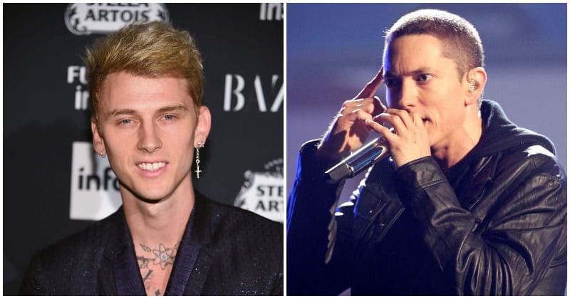 Machine Gun Kelly fires back at Eminem on 'Rap Devil': Listen