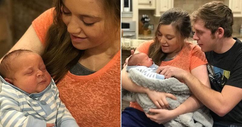 'The biggest Duggar yet': Joy-Anna Duggar, Austin Forsyth welcome 10-pound son Gideon