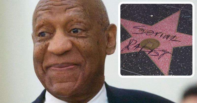 Vandals write 'serial rapist' on Bill Cosby's Walk of Fame star