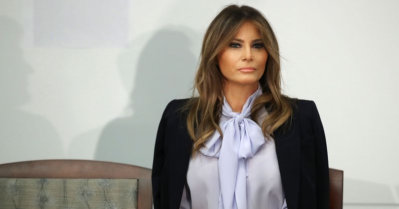 Melania Trump trolled for #BacktoSchool question to students