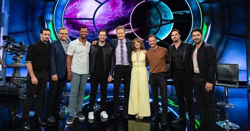 ConanCon features cast of 'It: Chapter Two' as O'Brien hosts James McAvoy, Jessica Chastain and Bill Hader