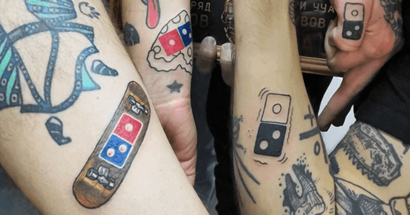 Domino's cancels "free pizzas for life" deal after too many people got the logo tattooed