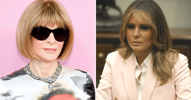 Anna Wintour shades Melania Trump by refusing to discuss her while praising Michelle Obama as the 'best ambassador'