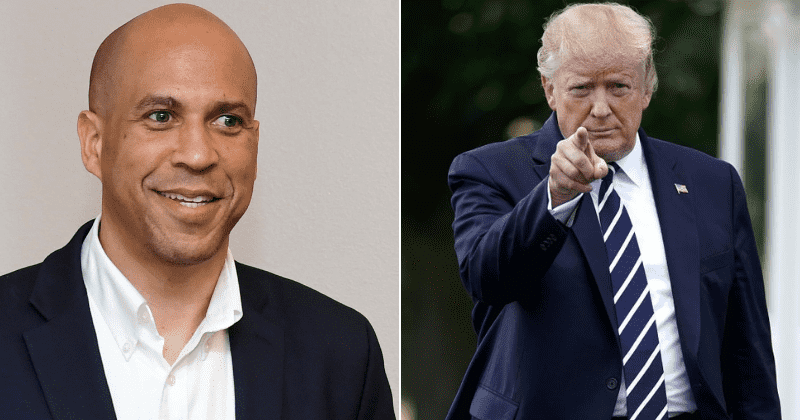 Cory Booker says he wants to punch an 'elderly' and 'out of shape' President Trump, calls him a 'physically weak specimen'