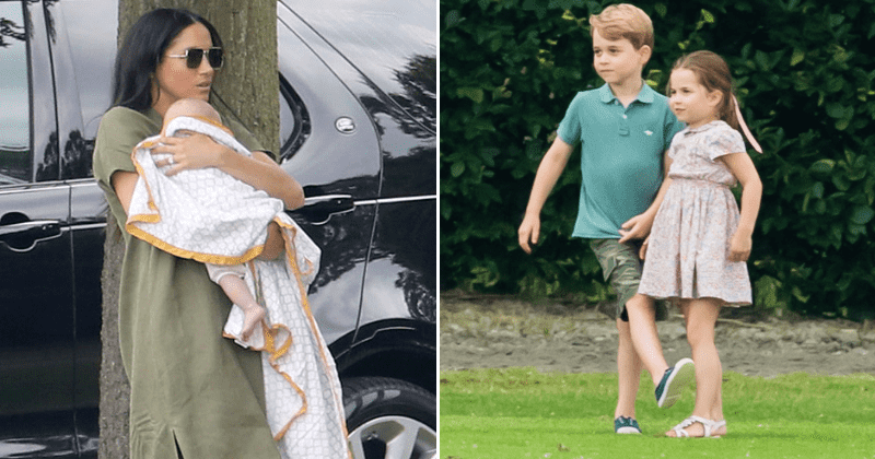 Prince George and Princess Charlotte met cousin Archie for the first time two months after he was born, claims royal expert