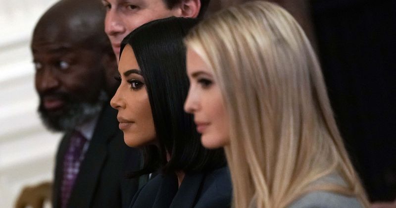 Kim Kardashian meets Ivanka Trump at the White House to discuss prison reform