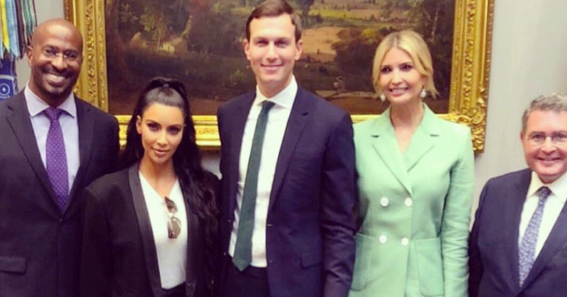 Kim Kardashian meets Ivanka Trump at the White House to discuss prison reform