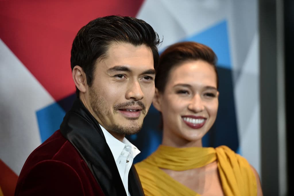 Henry Golding and Live Lo attend the New York premier of 'A Simple Favor' at Museum of Modern Art on September 10, 2018 in New York City. (Photo by Steven Ferdman/Getty Images)