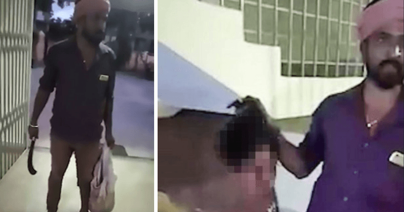 Man walks into police station, opens plastic bag, pulls out wife's severed head, confesses!