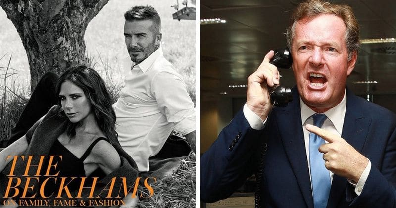 'Their pictures make me vomit': Piers Morgan lashes out at the Beckhams, says David Beckham doesn't deserve knighthood