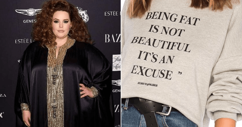 Tess Holliday slams brand promoting 'fat-shaming' jumpers: "Y'all are a mess"