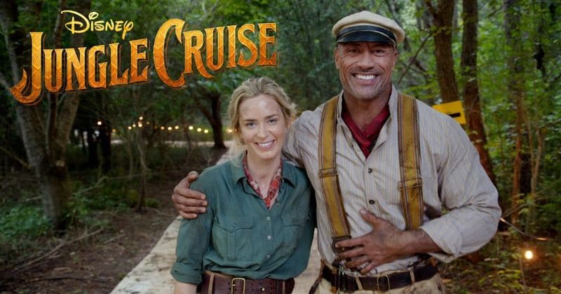Emily Blunt and Dwayne Johnson have the sweetest message for the 'Jungle Cruise' staff and crew!
