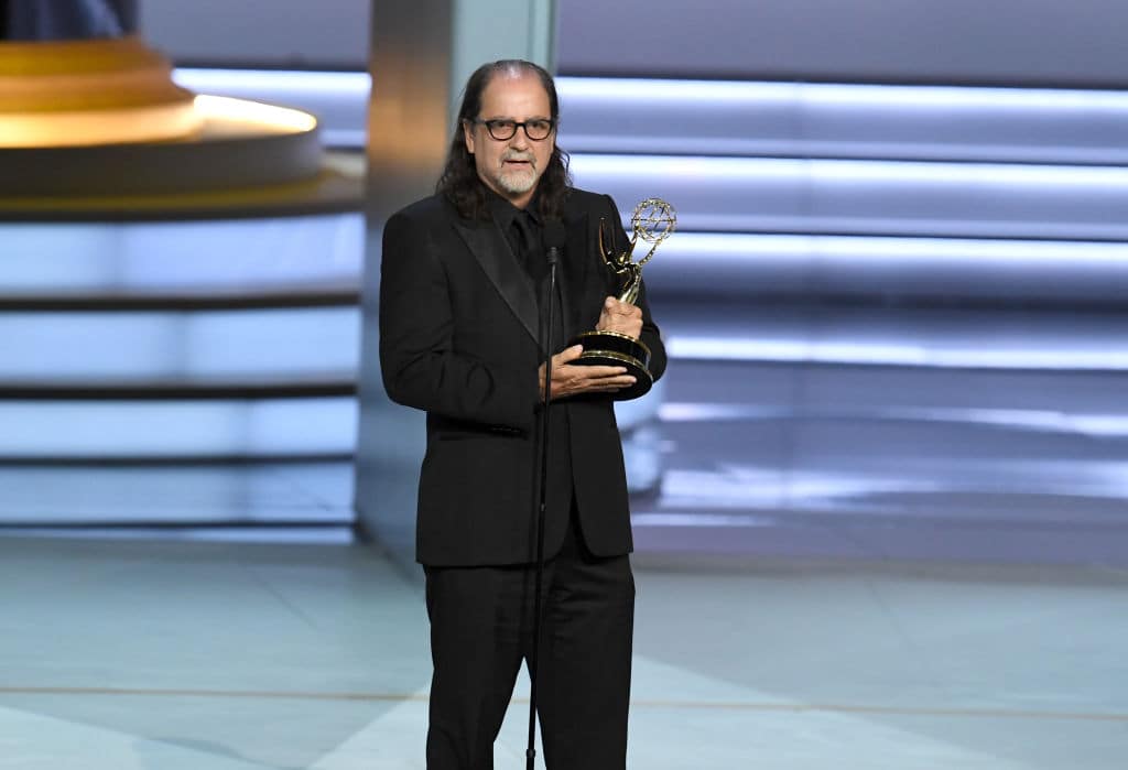 Glenn Weiss proposed to longtime girlfriend Jan Svendsen while accepting the Outstanding Directing for a Variety Special award for 'The Oscars' (Getty Images)