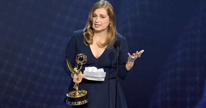 Emmy Awards 2018: Merritt Wever drops an F-bomb before celebrating her 'unexpected' second win