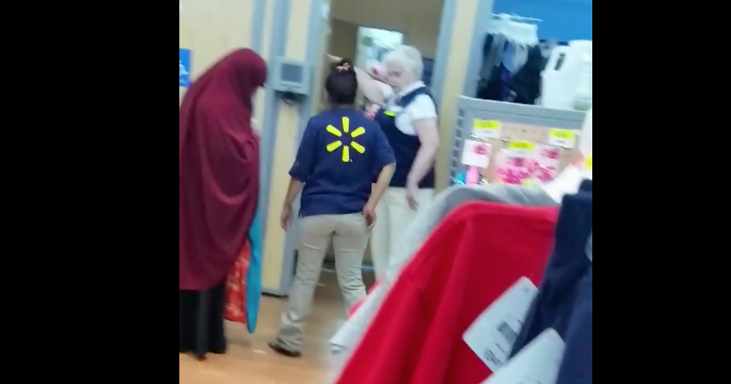 'They think they own the world': Racist elderly employee at hypermarket harasses Muslim woman in changing room