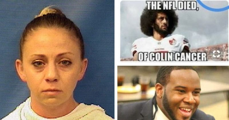 'Racist' cop who shot black man inside his house shared meme calling Colin Kaepernick's protest 'cancer'