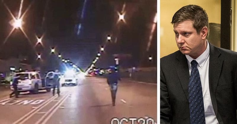Jury shown graphic footage of police officer shooting teen 16 times until his partner asked him to stop