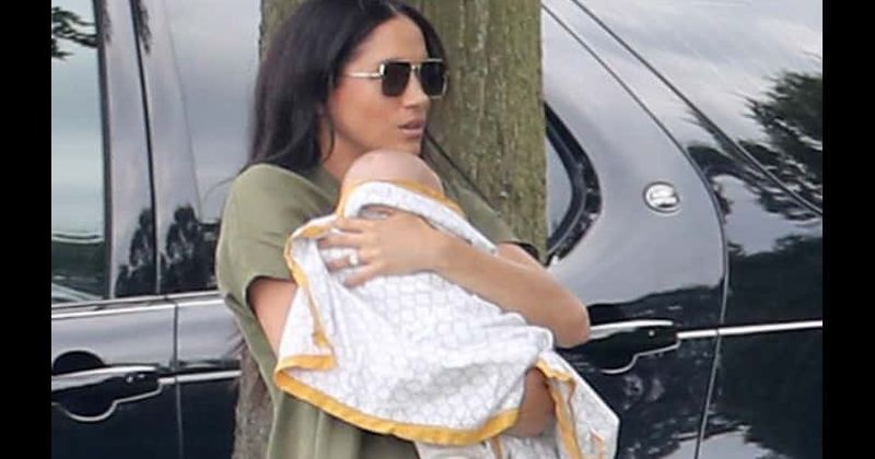 Meghan Markle's organic shawl for baby Archie is made in Indian factory where workers make $0.44 an hour