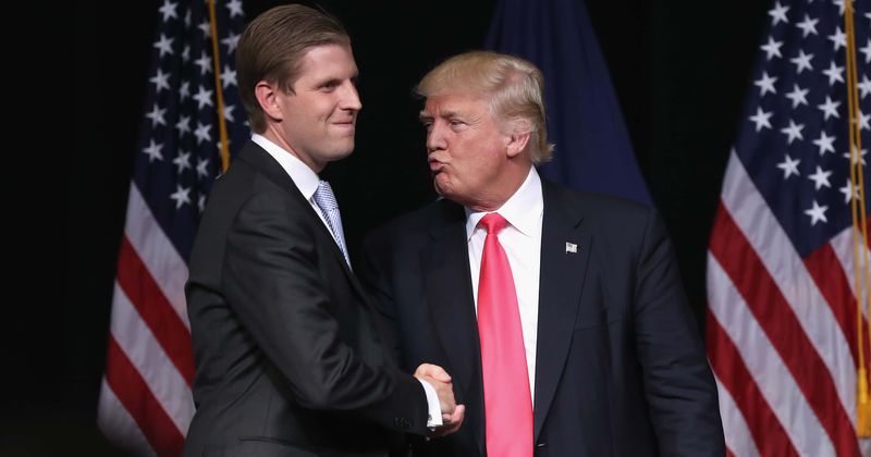 Eric Trump defends US president over Baltimore: 'My father is right and the Democrats know it'