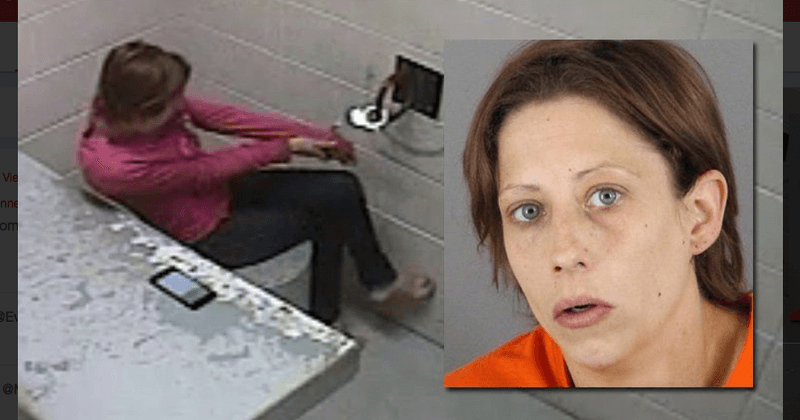 Woman held for theft escapes police station to meet man who pays her $80 for oral sex before being arrested again