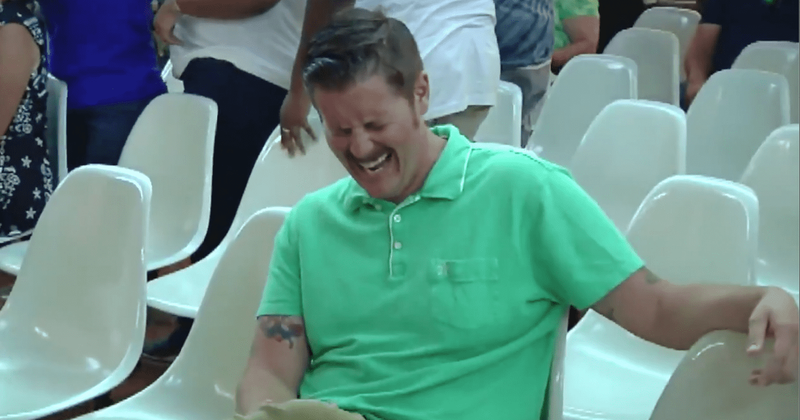 'Green shirt guy' says laughing at Trump supporters was a 'bold statement of morality' after council meeting video goes viral