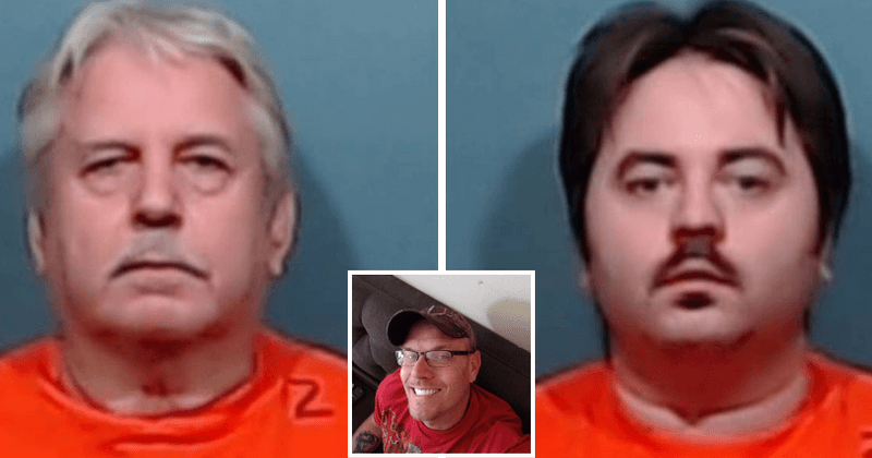 Father and son caught on video gunning down their neighbor following dispute over a dumped mattress