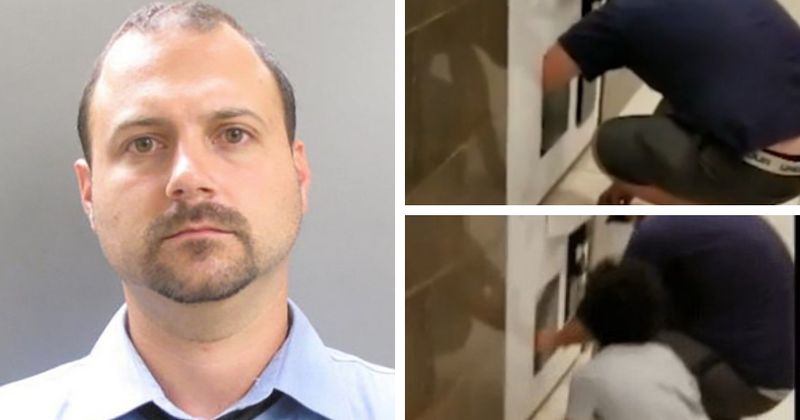 Teacher makes toddler daughter get inside arcade game machine, instructs her to steal prizes