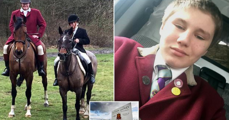 Brave teenager returns to school where her bullied brother hung himself to demand resignation of headteacher