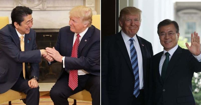 Trump mimics Asian accent to mock Japanese and South Korean leaders at controversial fundraiser