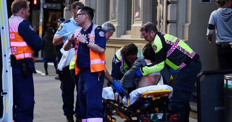 Sydney stabbing: Man 'covered in blood and wielding a knife' attacks woman in an attempt to create 'multiple crime scenes'