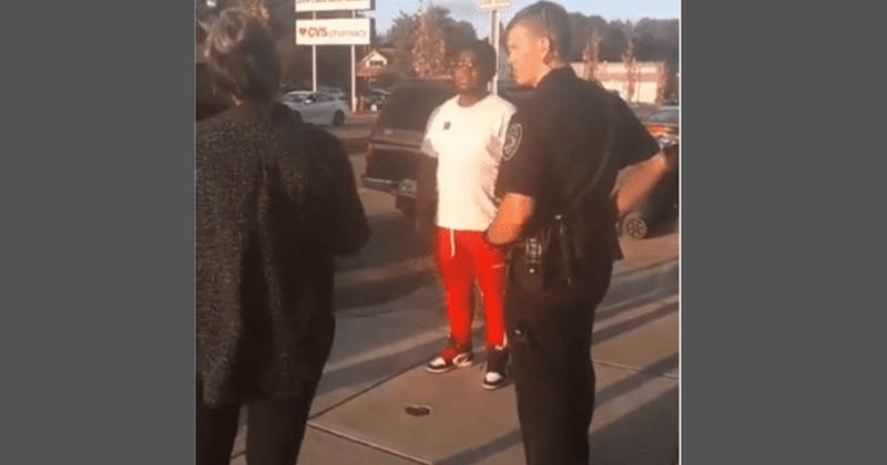 Black man left humiliated as Michigan cops stopped him for 20 minutes after white woman claimed he was staring at her