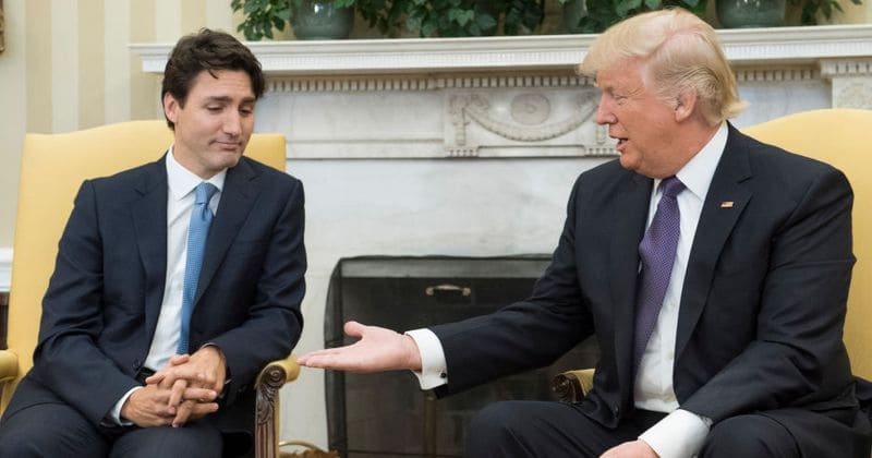 Trump snubs Trudeau, says he's too busy to meet him even though he finds time to hold private talks with British, French counterparts