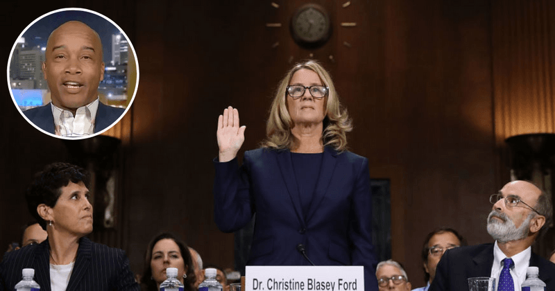 Fox News contributor fired after he tells Kavanaugh accuser Ford to 'stop opening your legs'